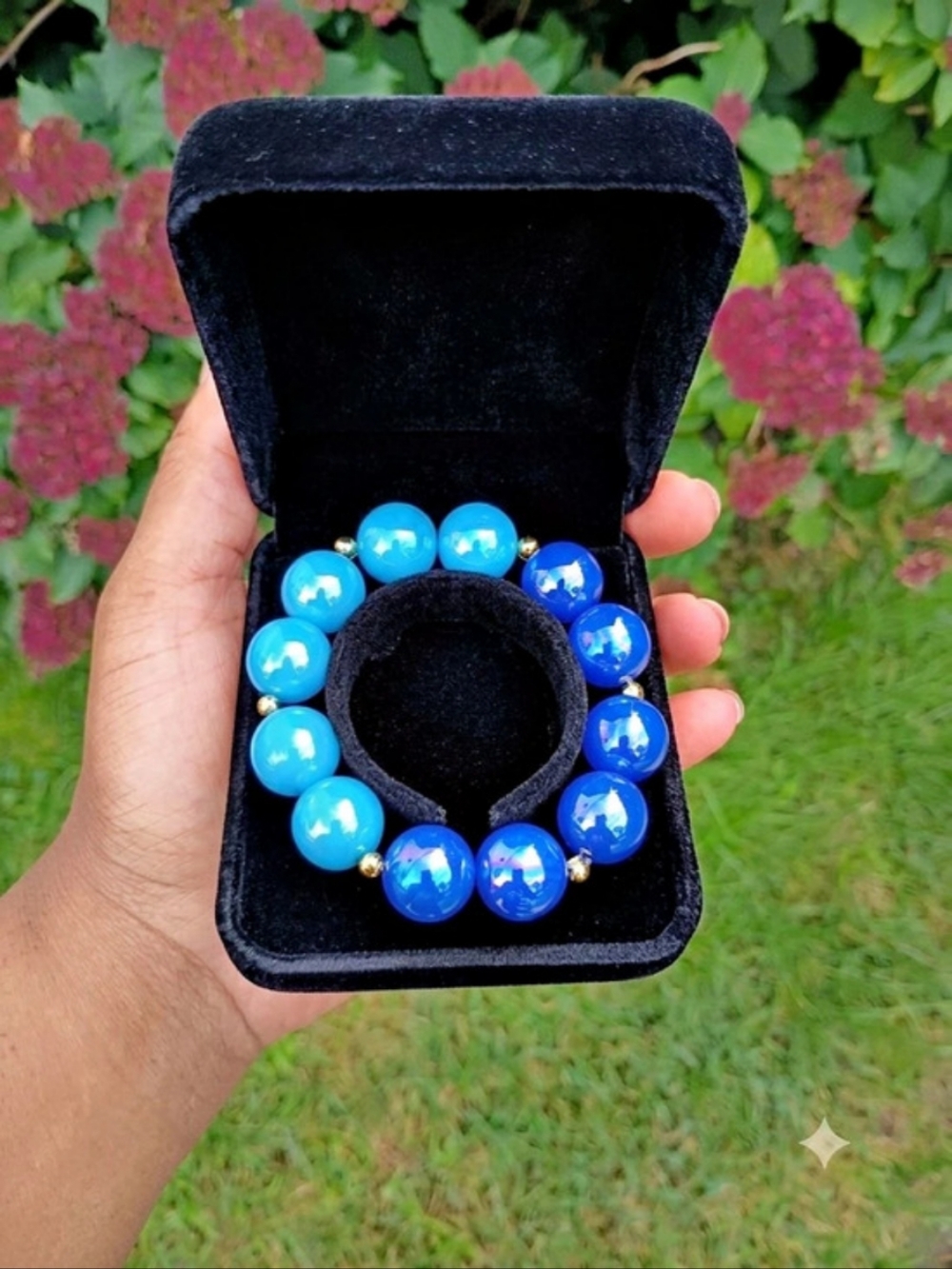 Blue Razzberry Bracelet